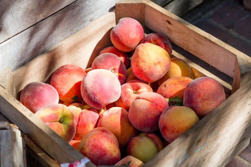 peches fruit de saison
