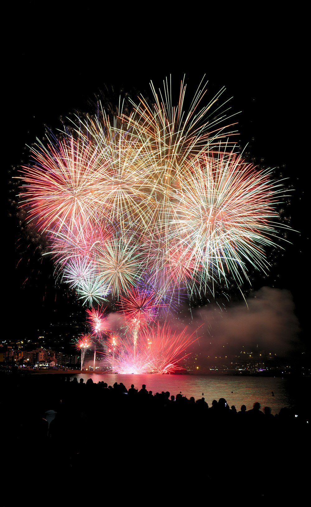 Espectáculo de fuegos artificiales