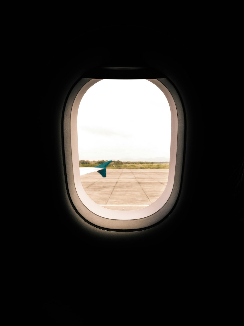 plane window