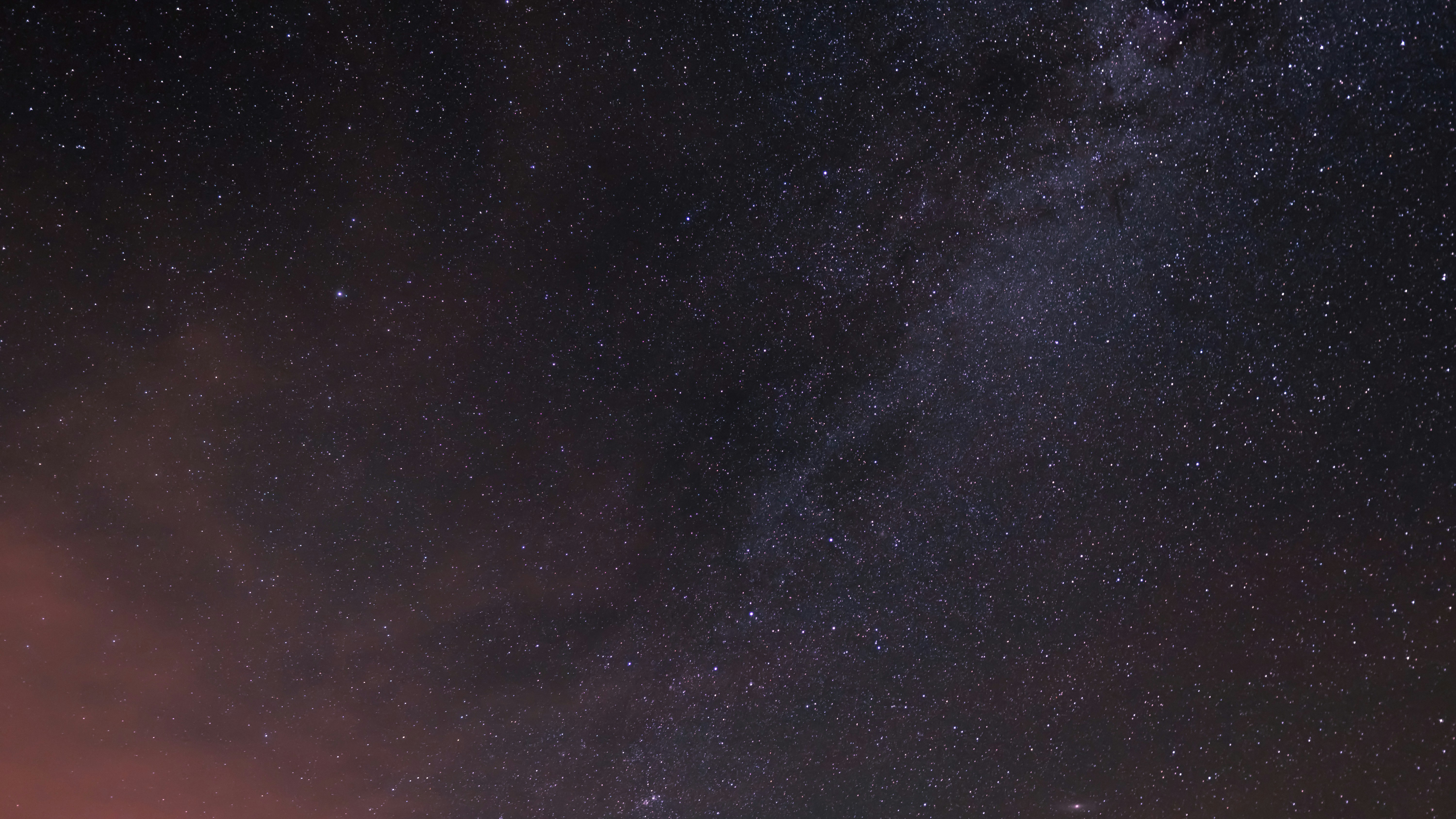 Beautiful milkyway in Swiss Alps