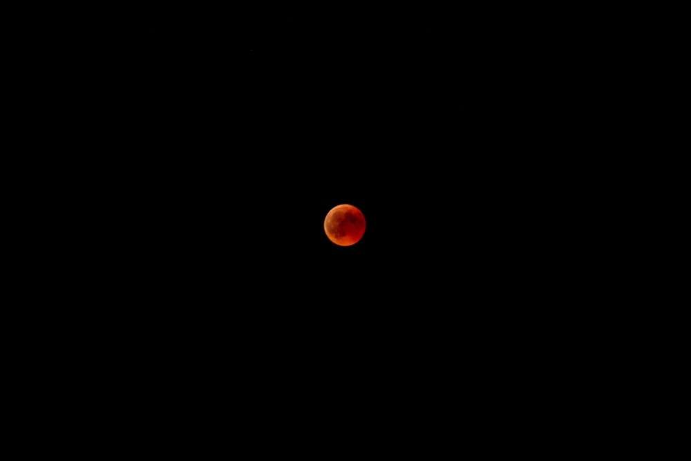 Fond d’écran de la lune rouge