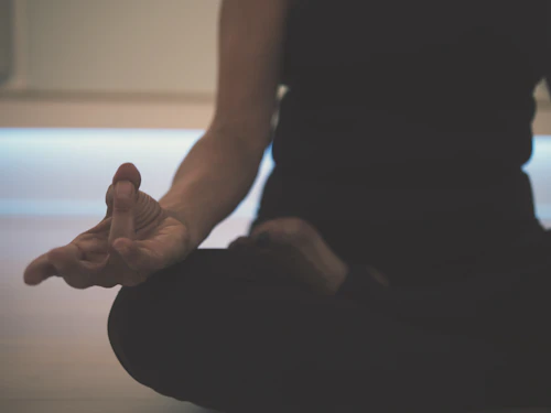 Yin yoga stretch at home