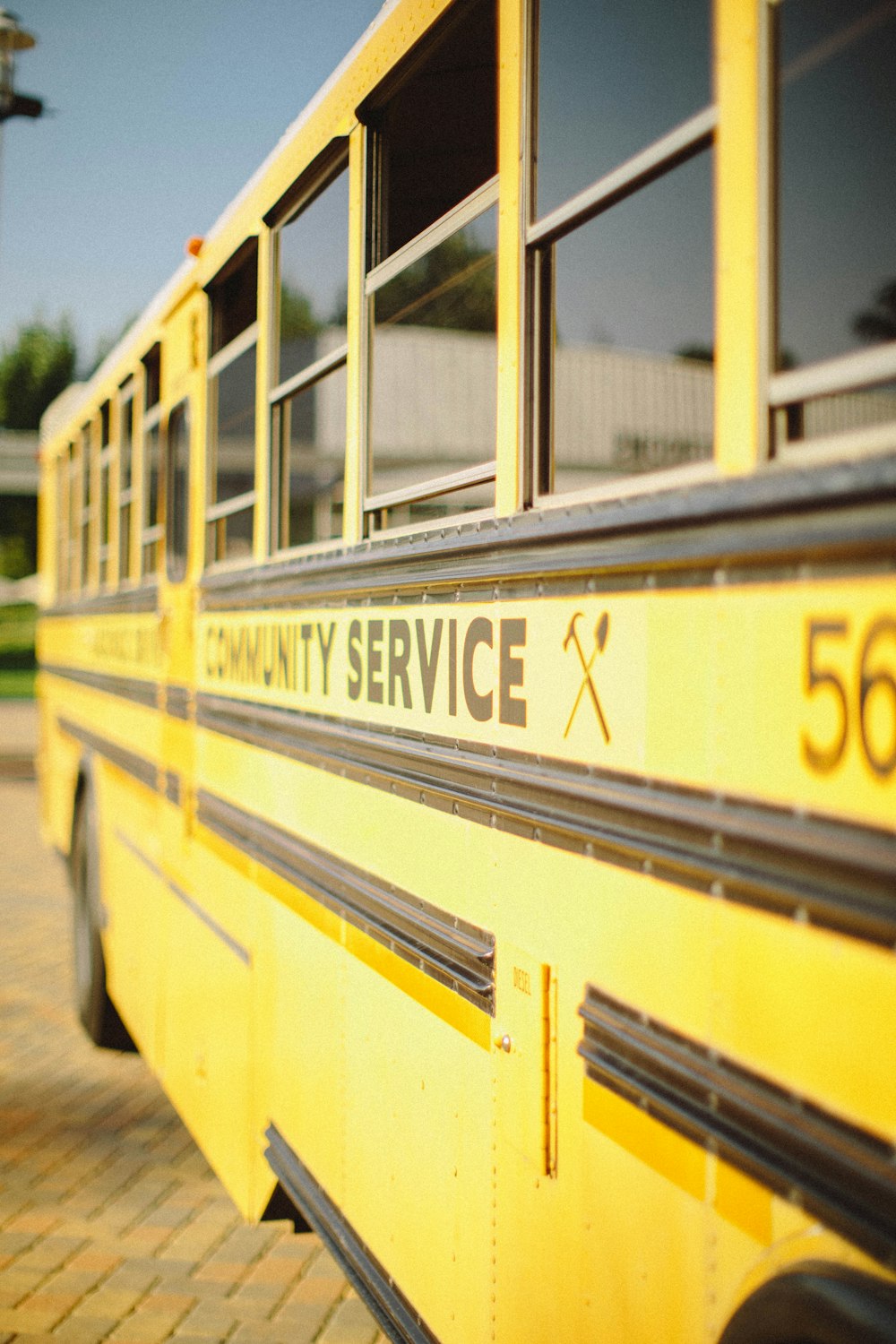 Autobús escolar amarillo