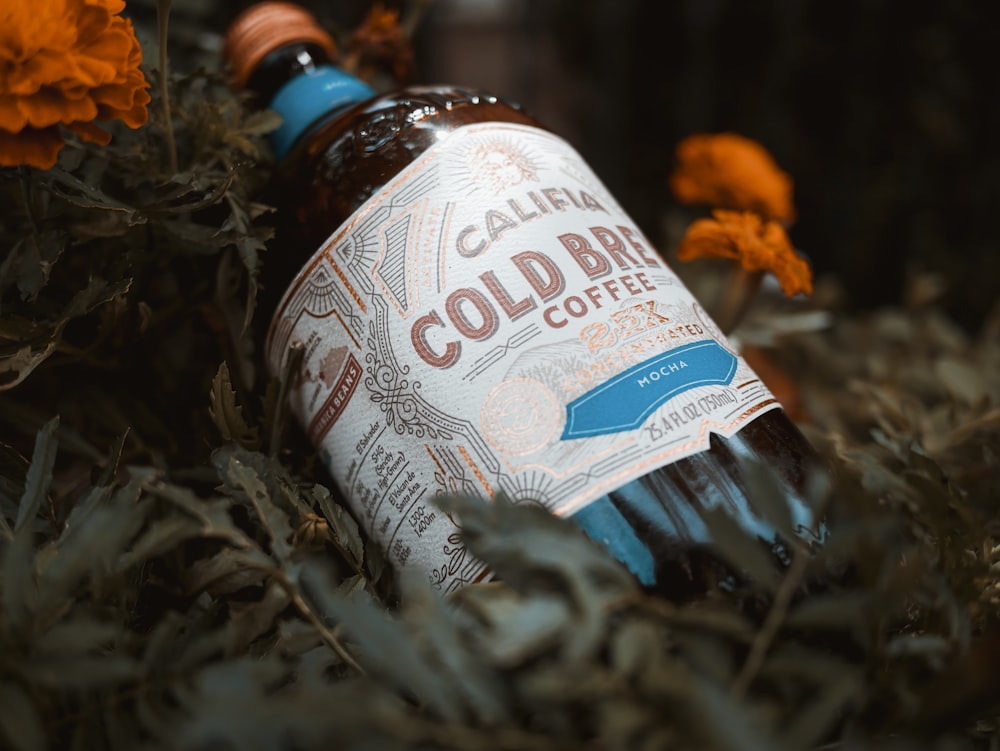 Download Black And White Cold Brew Coffee Bottle Photo Free Bottle Image On Unsplash Yellowimages Mockups