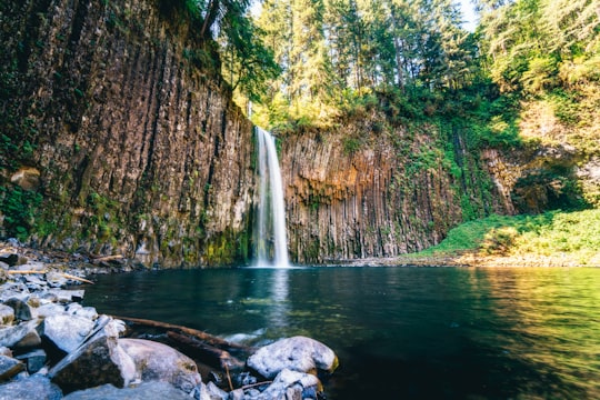 falls during daytime in Oregon United States