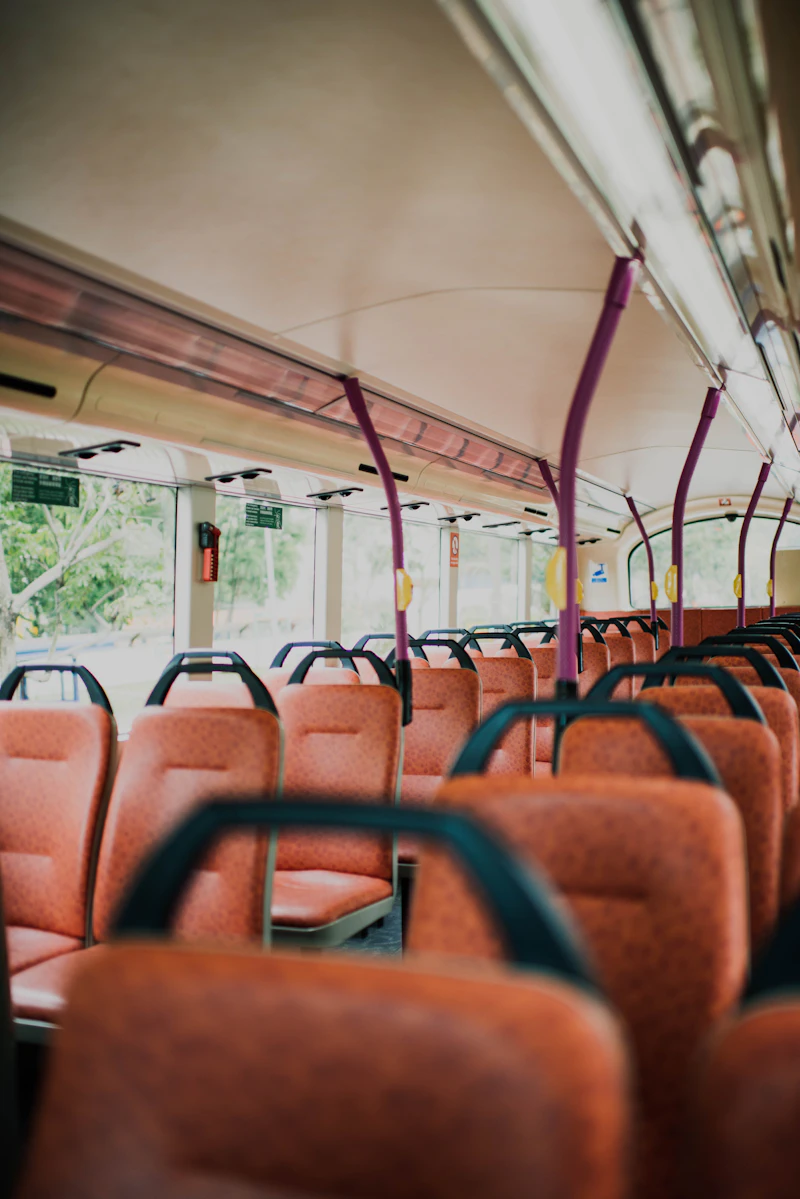 Intérieur d'autocar