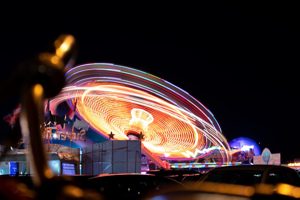 allumé les lumières sur le carnaval