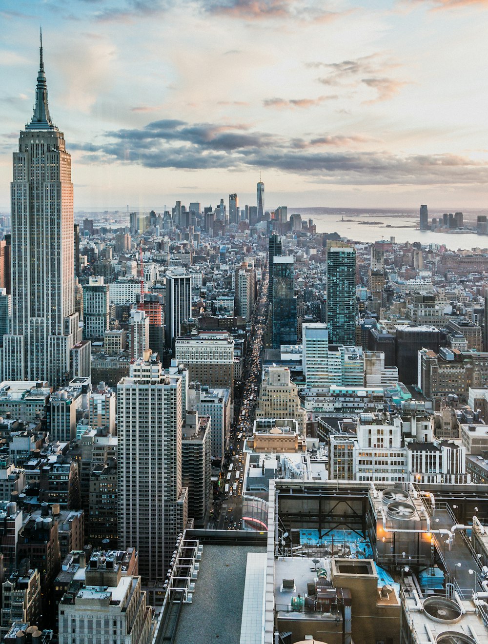 bird's eye view photography of buildings