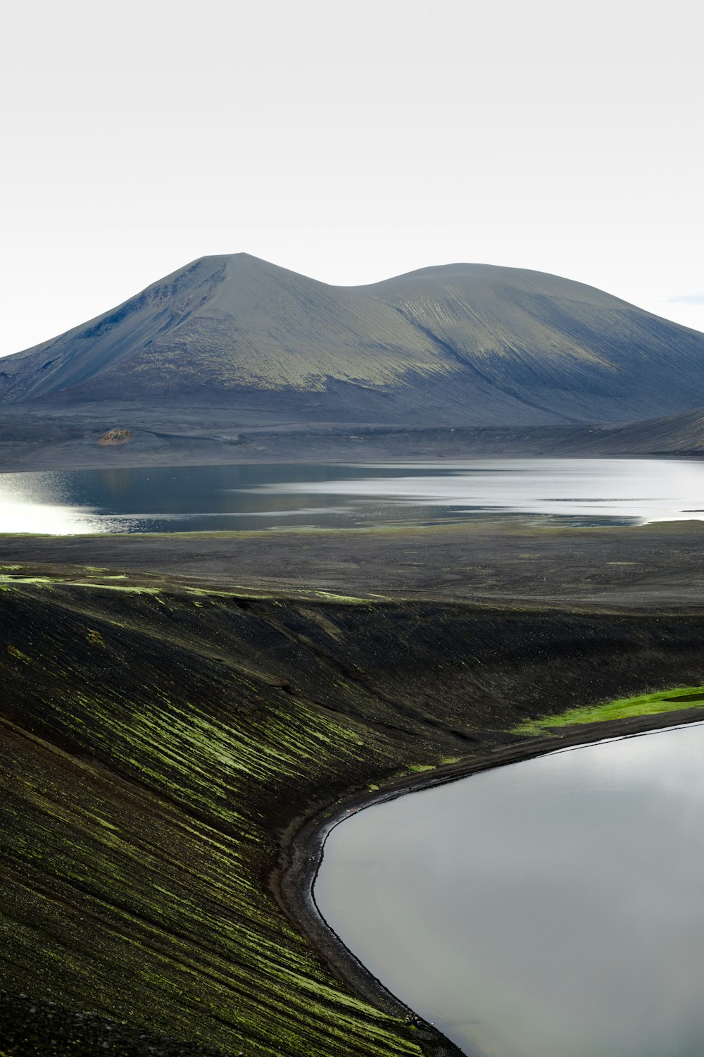 lake near mountain