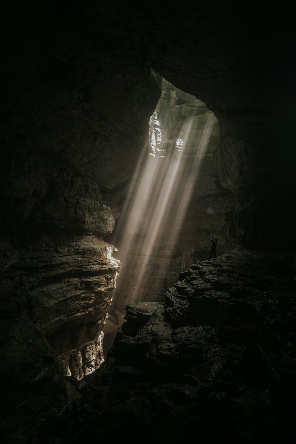 茶色の洞窟