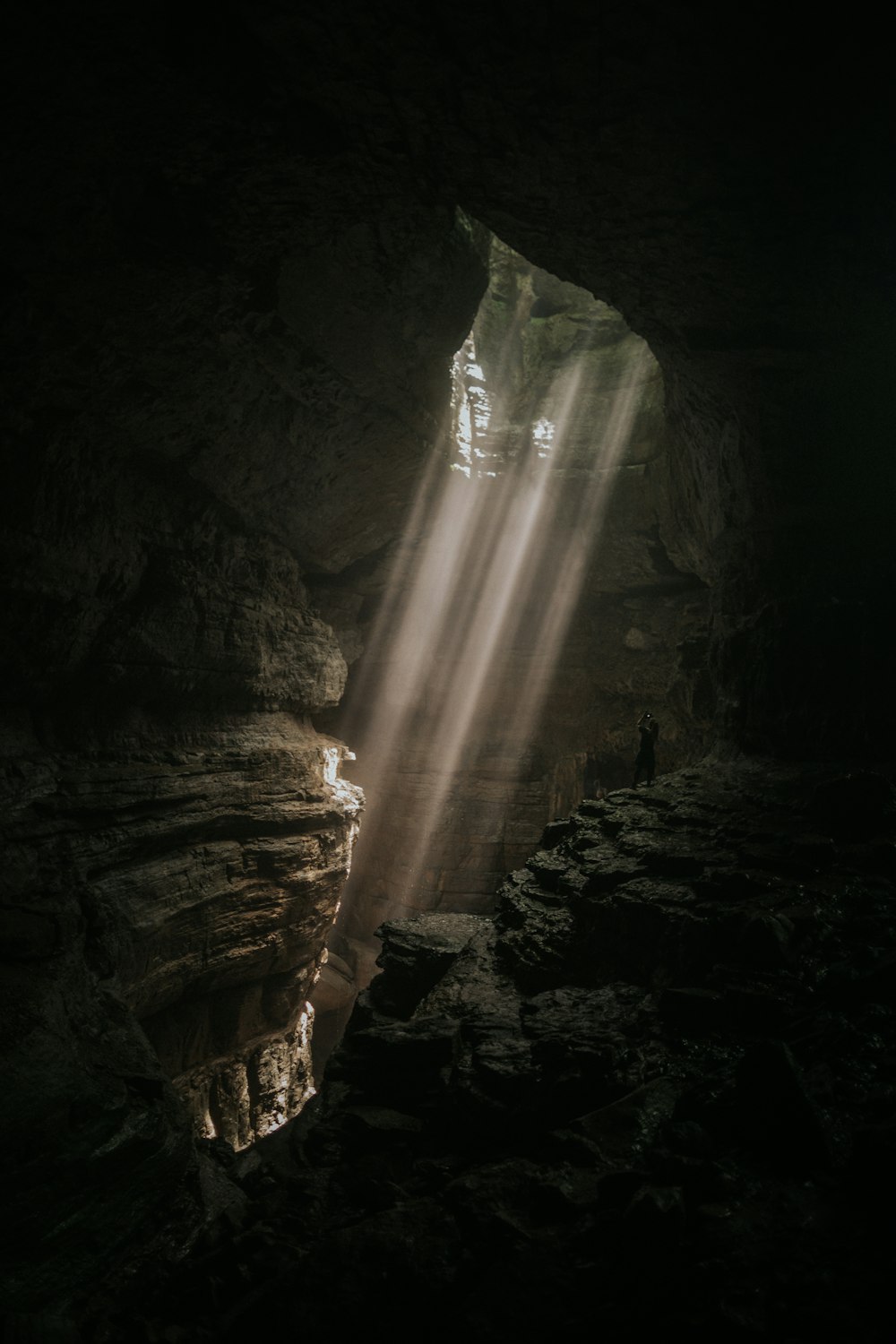 brown cave