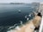 brown sandy beach aerial photo