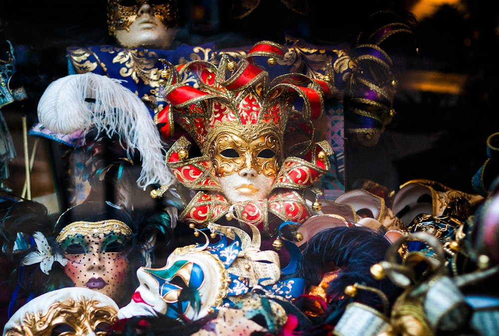 carnival mask display  Free stock photos - Rgbstock - Free stock