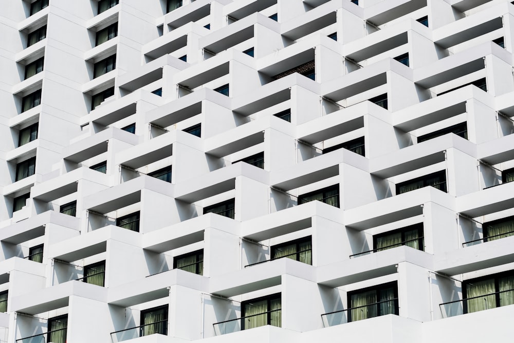 white concrete high-rise building