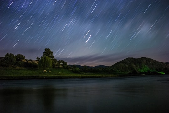 time lapse of stars in Colorado United States