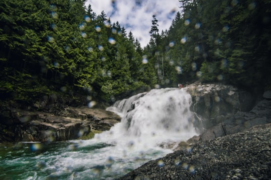 timelapse photography of waterfalls at daytime in Langley Canada
