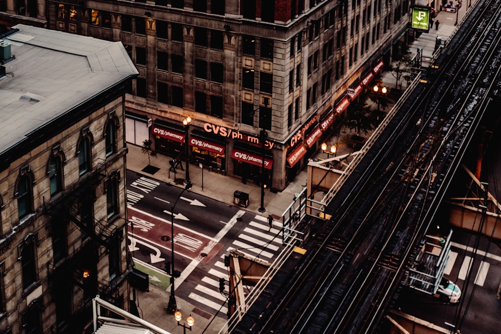 fotografía aérea de CVS Pharmacy