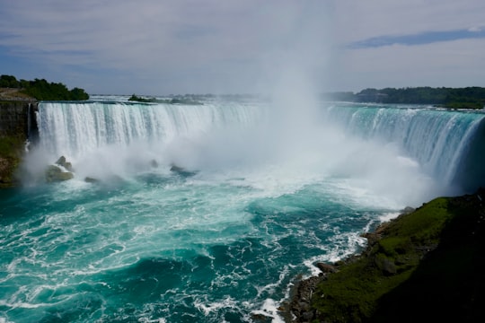 waterfalls in landscape photography in Fallsview Tourist Area Canada