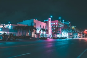 street during night
