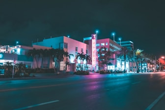 street during night