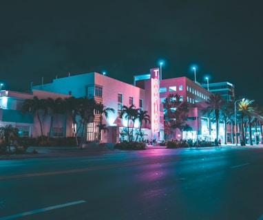 street during night