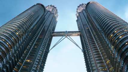 low angle photography of Petronas Twin Tower Kuala Lumpur, Malaysia