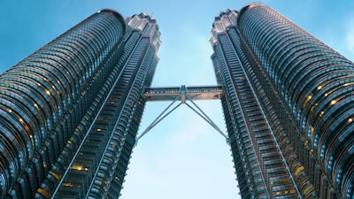 Petronas Twin Towers - 从 Front Park, Malaysia