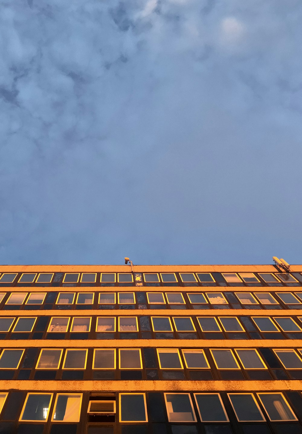 low angle photography of high-rise building