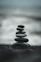 selective focus photography of pile of decorative stones