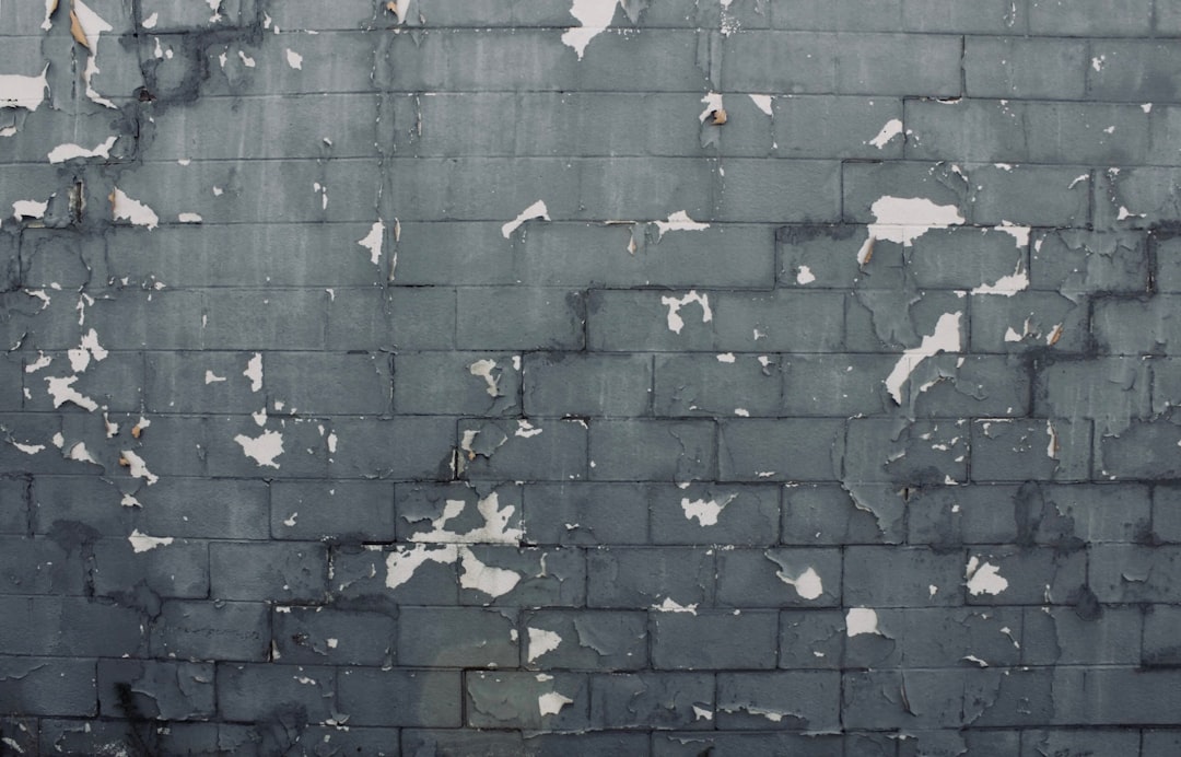 gray concrete brick wall