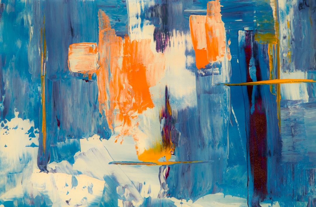 abstract art painting, For prints and original paintings: www.artbystevej.com