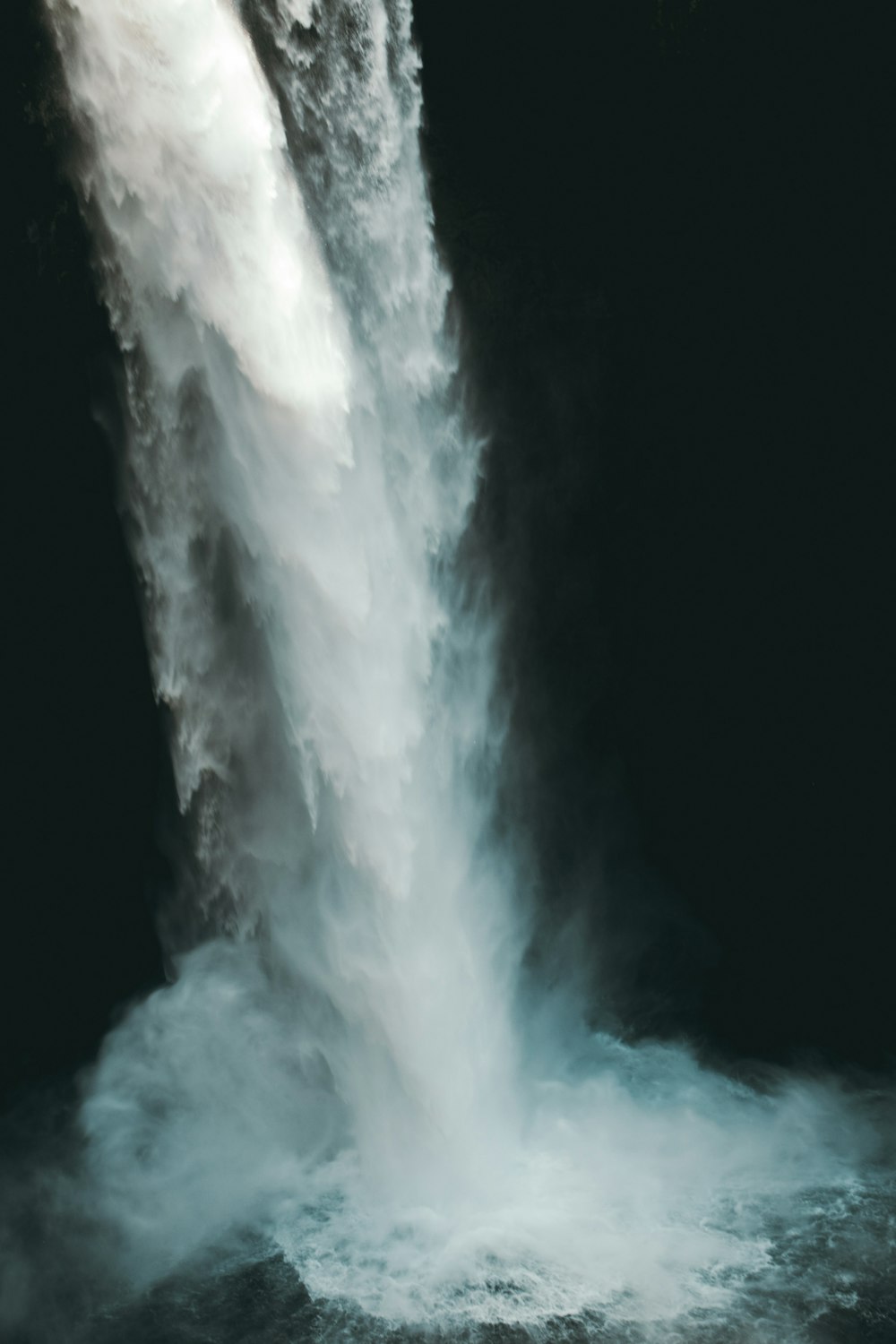 Scenario delle cascate d'acqua