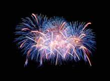 fireworks display