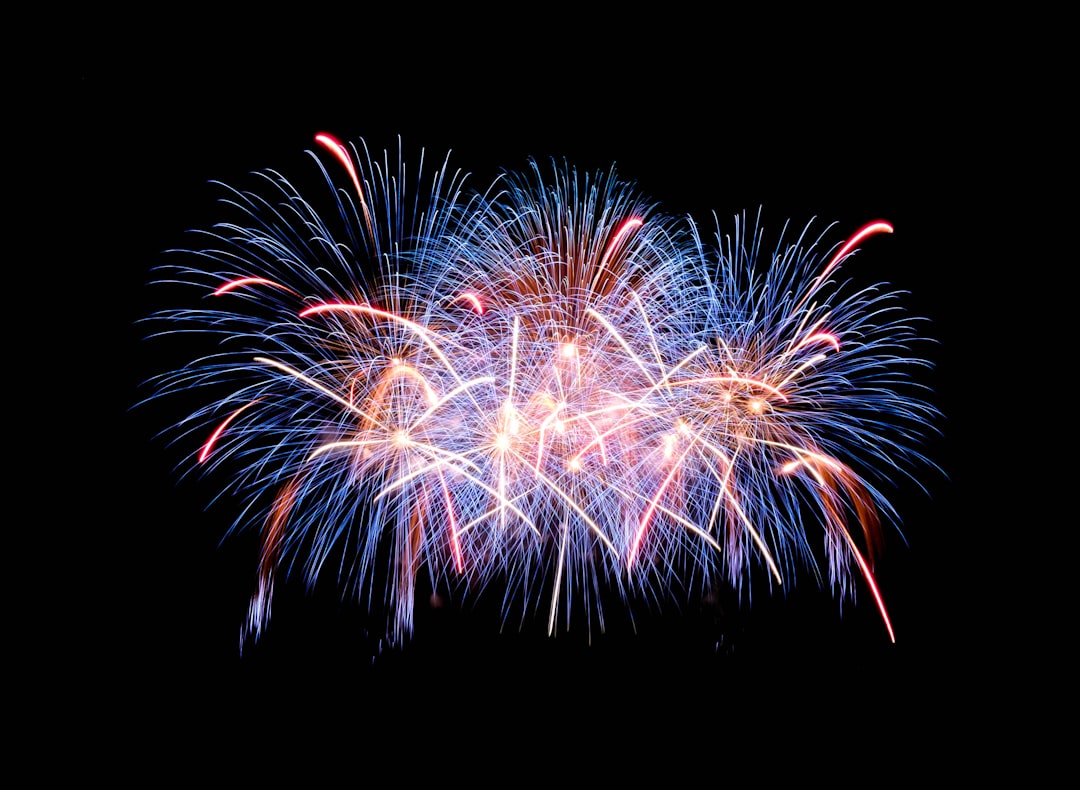 fireworks display, celebration of lights