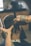 person shaving hair