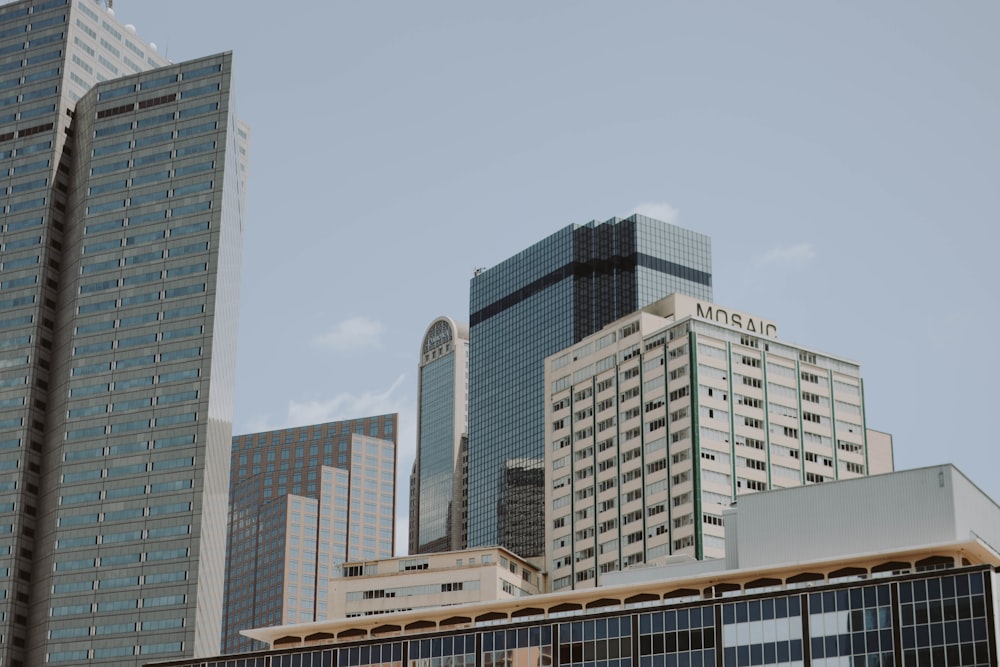 high-rise buildings under clear sky