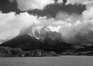 A dramatic still from a popular documentary showing a breathtaking natural landscape.