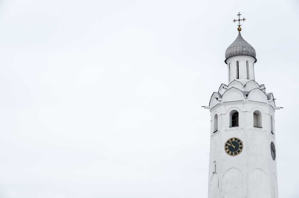 selective focus photography of tower