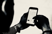 person using Google map