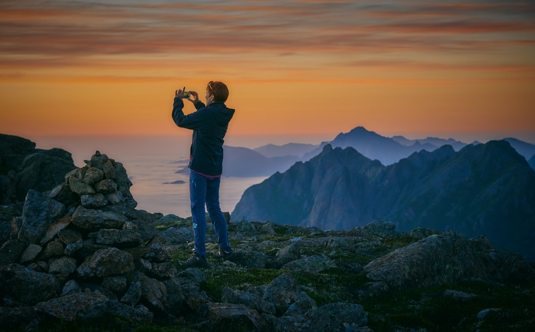 Summit photo spot Malnesberget Lofoten