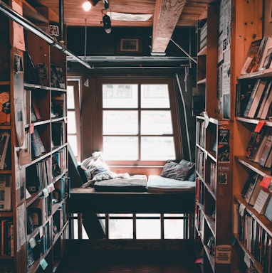 library interior