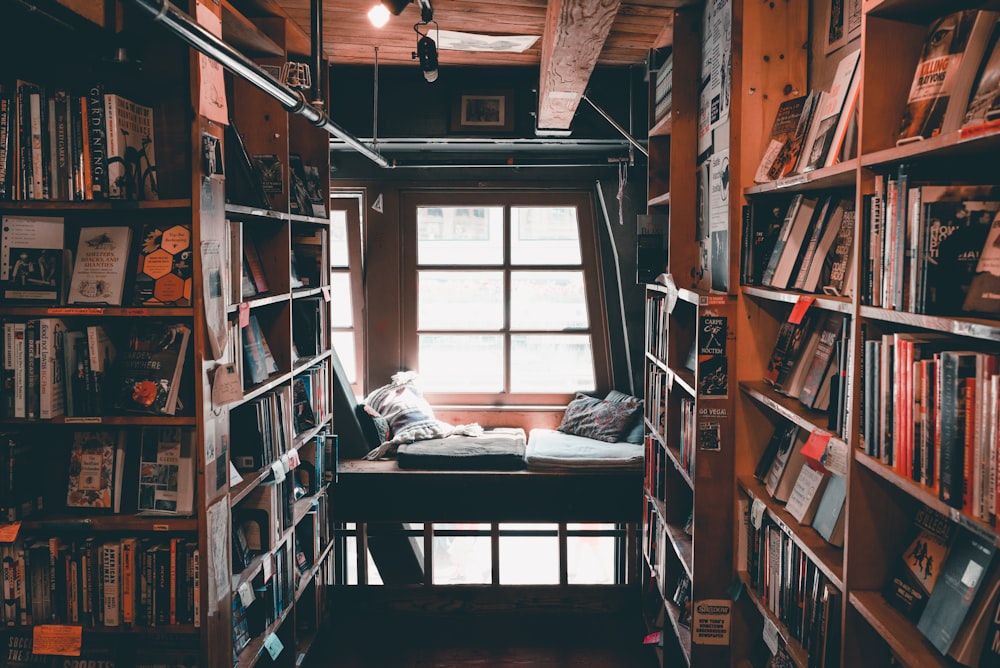 library interior