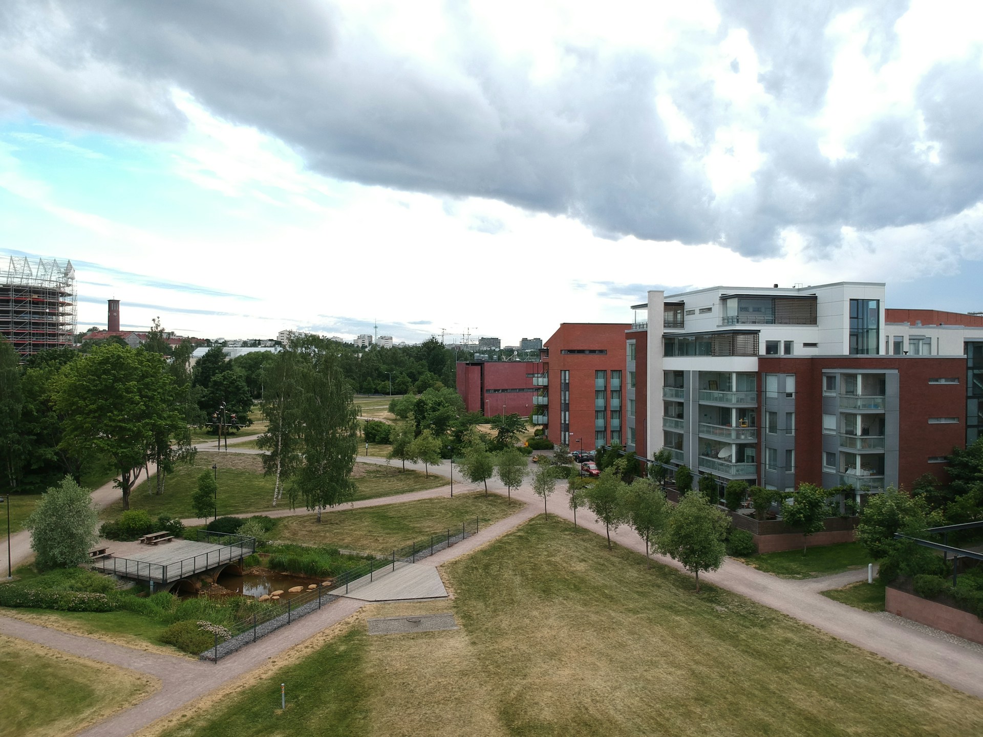 black and brown leather padded tub sofa