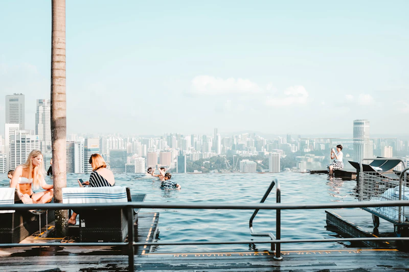 Best Hotels With Rooftop Pools in Shymkent for Skyline Swims