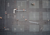 aerial photo of people in park at daytime