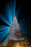 worms eye view of landmark building