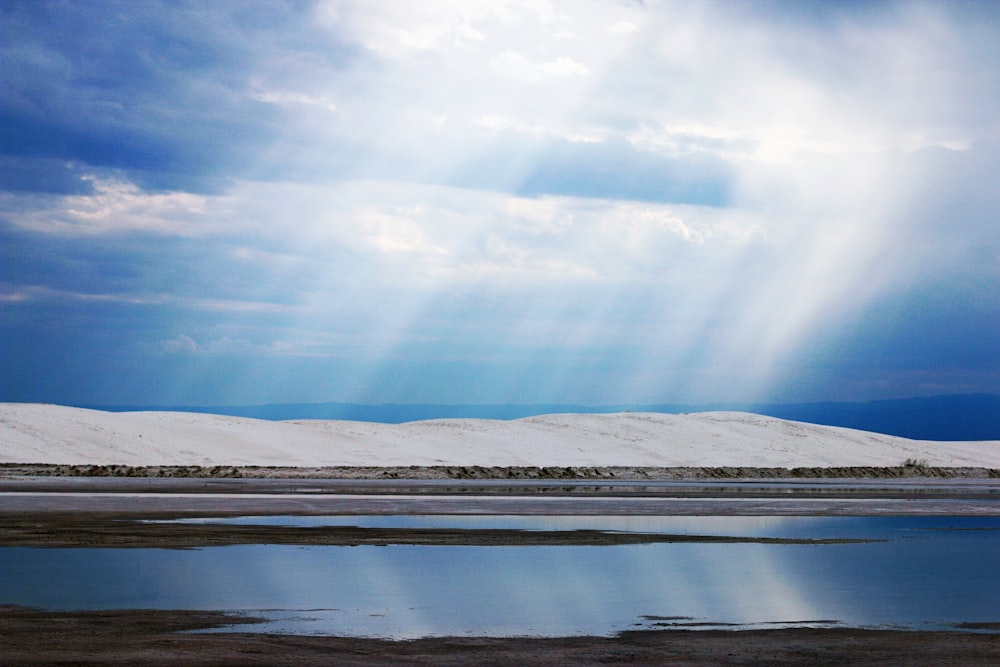 landscape photography of island near body of water