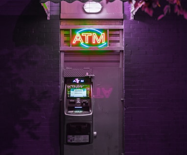 lighted ATM