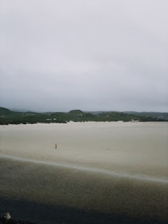 person on beach