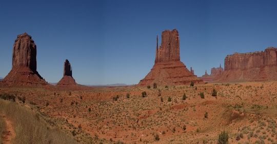brown landmark during daytime in Monument Valley United States